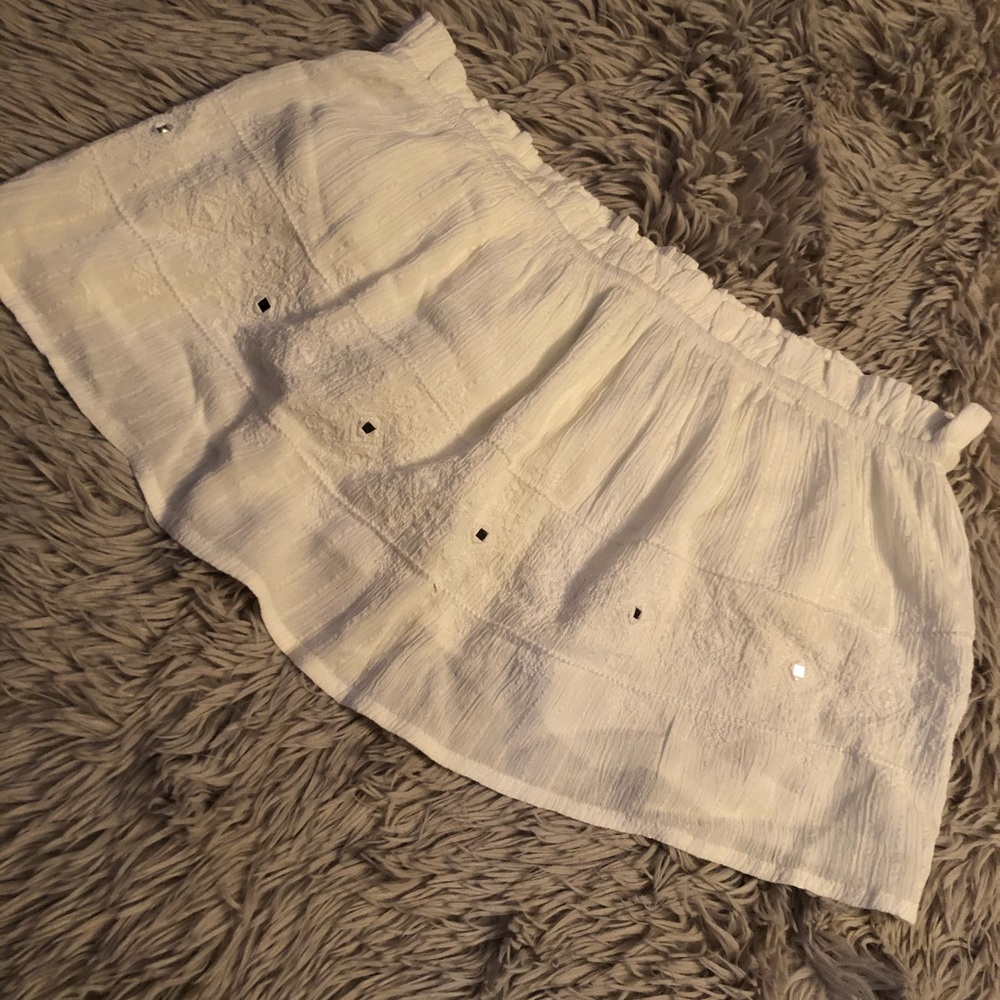 American Eagle White Crop Top